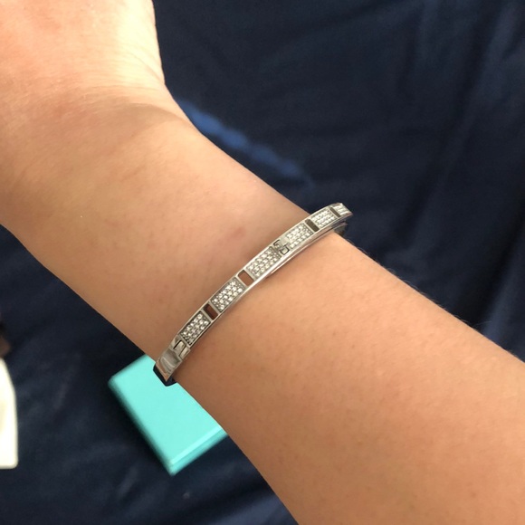 Michael Kors Pavé Silver Bracelet - Picture 3 of 3